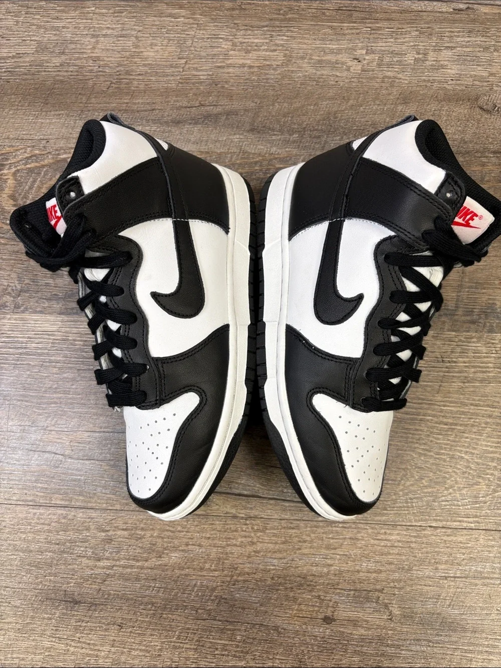 Nike Dunk High Women’s 7.5 Panda White Black Sneakers DD1869-103